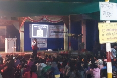 Awareness Program  organized  by  NSS  for  Villagers at  Jugnala